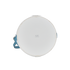 Farming Basket Bag In Epsom White/Bleu Jean, top view